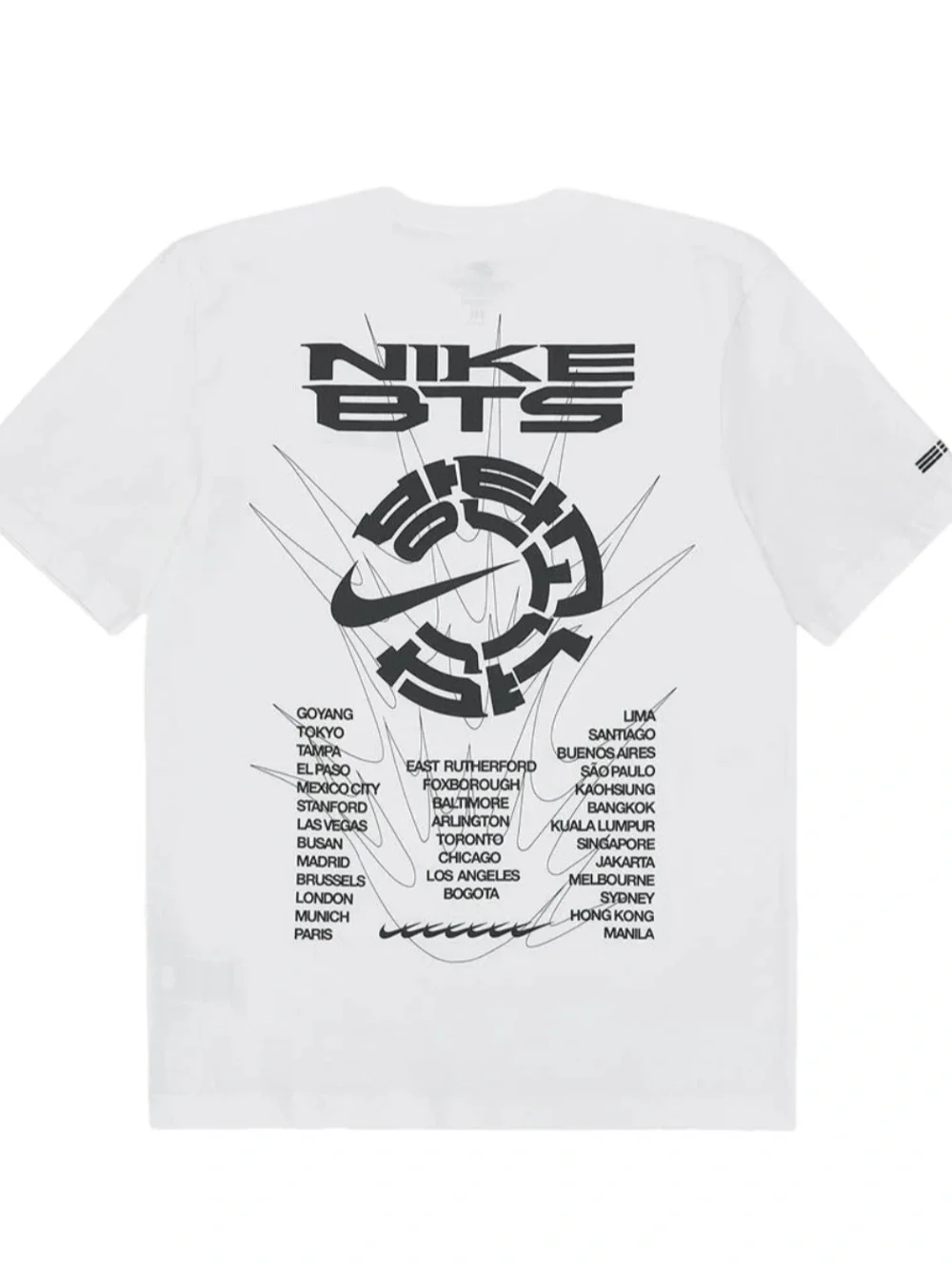 Nike BTS Collaboration Men’s Shirt White Size XS NEW